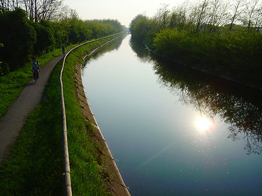 Pista Ciclabile Canale Villoresi: Monza-Ticino