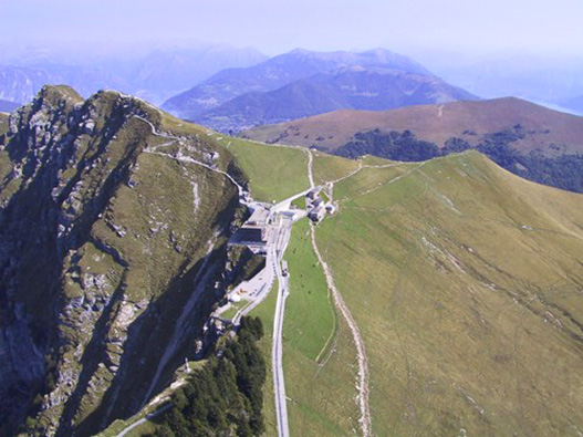 Percorso delle Trincee sul Monte Generoso